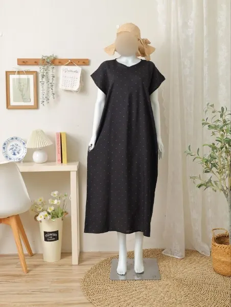 Long Dress Basic Busui friendly
