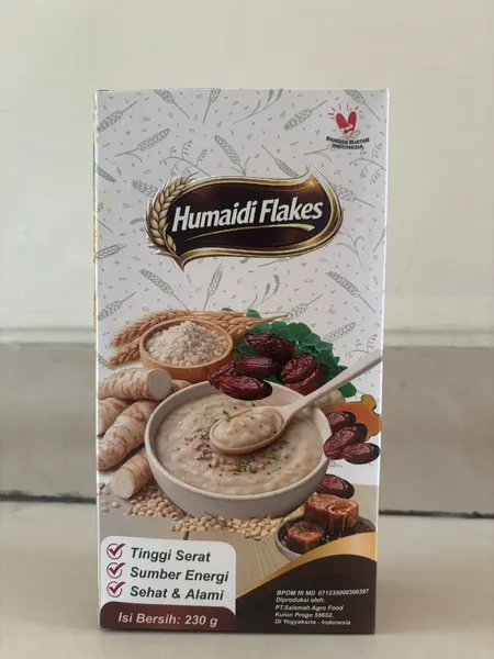 Humaidi Flakes Arrowroot & Barley Cereal 230g