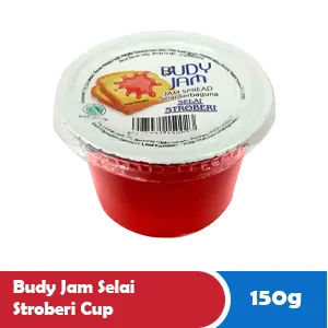 Budy Jam Selai Strawberi Cawan 150g