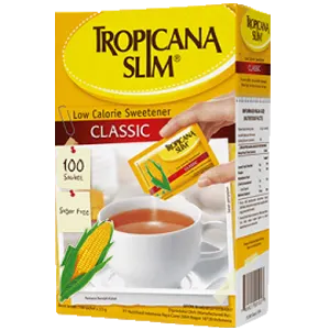 Tropicana Slim Pemanis Rendah Kalori Kotak 100X2.5g