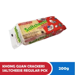 KHONG GUAN CRACKERS SALTCHEESE REGULAR PCK 200g