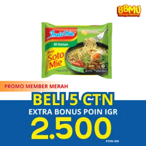 INDOMIE MIE INSTANT SOTO MIE PCK 70g
