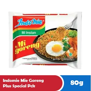 INDOMIE MIE GORENG PLUS SPECIAL PCK 80g