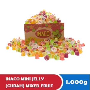 INACO Mini Jelly (Pukal) Buah Campuran Borong