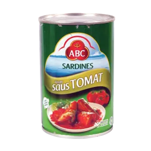 ABC SARDINES TOMAT KLG 425g