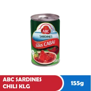 ABC SARDINES CHILI KLG 155g