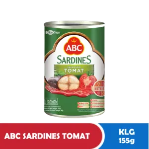 ABC SARDINES TOMATO KAN 155g