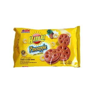 HATARI JAM BISCUIT PINEAPPLE PCK 225g
