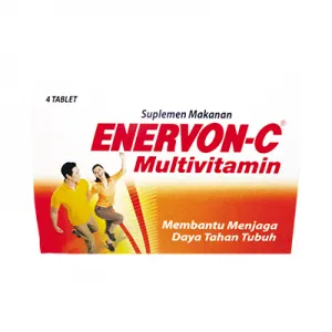 ENERVON-C VITAMIN 4'S TABLET BUNGKUS