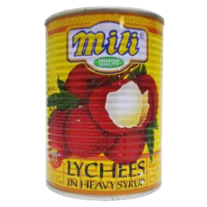 MILI LYCHEE IN SYRUP KLG 565g