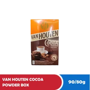 VAN HOUTEN COCOA POWDER BOX 90/80g