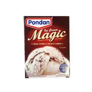 PONDAN ICE CREAM MAGIC VANILLA C.CHIP PCK 75g