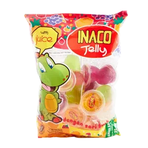 INACO Mini Jelly 25/27 Biji Campuran Perisa Bungkus