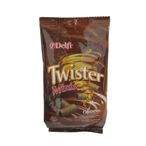 DELFI WAFER STICK TWISTER MINIS CHOCO CREAM PCK 70g