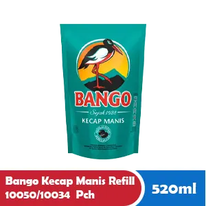 BANGO Kicap Manis Isi Semula 10050/10034 Pouch 700g