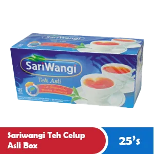 SARIWANGI TEH CELUP ASLI BOX 25X1.85g