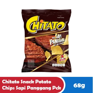 CHITATO SNACK POTATO CHIPS SAPI PANGGANG PCK 68/65g