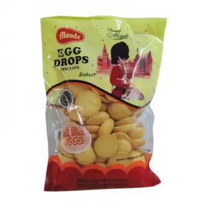 MONDE Biskut Egg Drops Paket 110g