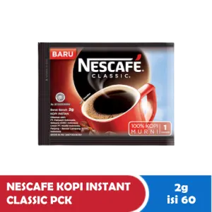 NESCAFE KOPI INSTANT CLASSIC PCK 60X2g