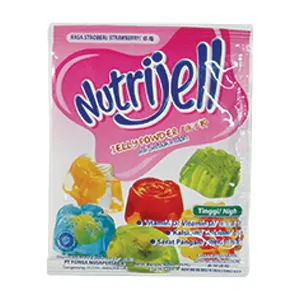 Nutrijell Konnyaku Jelly Powder Strawberi PCK 15g