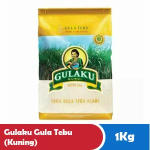 GULAKU GULA TEBU (KUNING) PCK 1000g