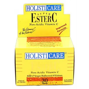 Holisticare Vitamin Super Ester C 30 biji Botol