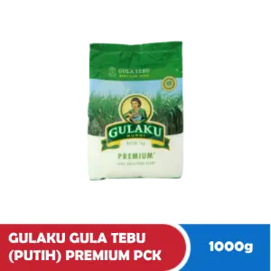 GULAKU GULA TEBU (PUTIH) PREMIUM PCK 1000g