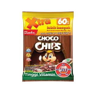 SIMBA CEREAL CHOCO CHIPS COKLAT PCK 80/72g