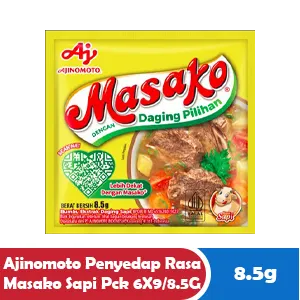 AJINOMOTO PENYEDAP RASA MASAKO SAPI PCK 6x9/8.5g