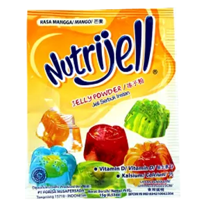 NUTRIJELL KONNYAKU JELLY POWDER MANGO PCK 15g