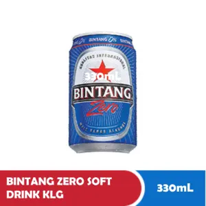 BINTANG ZERO SOFT DRINK KLG 330mL
