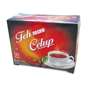 SOSRO TEH CELUP BLACK TEA BOX 50X2g