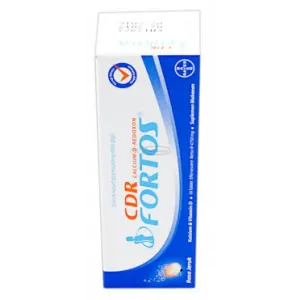 CDR FORTOS SUPLEMEN MAKANAN 10'S JERUK TUB