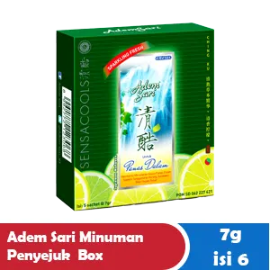 Adem Sari Minuman Penyejuk Kotak 6x7g/5x7g