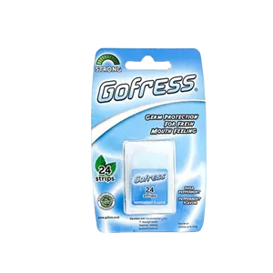 GO FRESS REFRESHING ORAL CARE STRIPS 24 PEPPERMINT PCK
