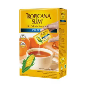 TROPICANA SLIM SWEETENER NO CALORI DIABETICS BOX 25X2g