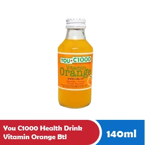 YOU C1000 HEALTH DRINK VITAMIN ORANGE BTL 140 mL