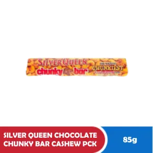 SILVER QUEEN CHOCOLATE CHUNKY BAR CASHEW PCK 85/82g
