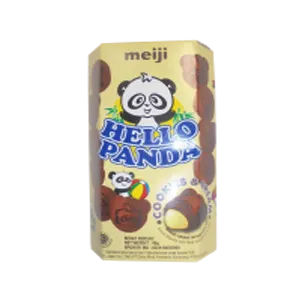 MEIJI BISCUIT HELLO PANDA COOKIES N'CREAM BOX 42g