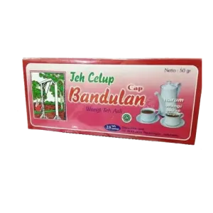 Cap Bandulan Teh Celup Asli Kotak 25X2g