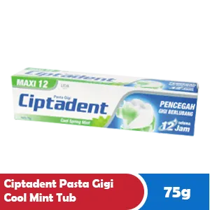 CIPTADENT Ubat Gigi Cool Mint Tiub 75g