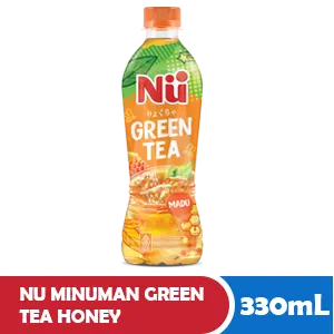 NU MINUMAN GREEN TEA HONEY BTL 330mL