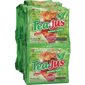 TEA-JUS MINUMAN TEH INSTANT APEL PCK 60x6g