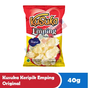 KUSUKA KERIPIK EMPING ORIGINAL PCK 40g