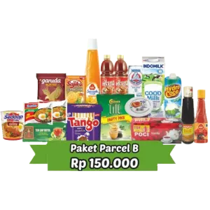 PARCEL PAKET RP 150.000,- PCS