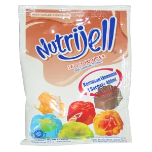 NUTRIJELL KONNYAKU JELLY POWDER EKONOMIS COKLAT PCK 20g