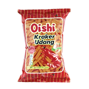 KRAKER SNACK UDANG PEDAS PCK 60g