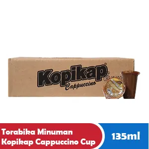 TORABIKA MINUMAN KOPIKAP CAPPUCCINO CUP 150/135mL