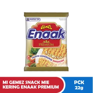 MI GEMEZ SNACK MIE KERING ENAAK PREMIUM PCK 22g