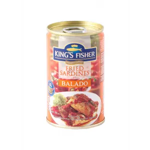 KING'S FISHER SARDEN GORENG BALADO KLG 155g